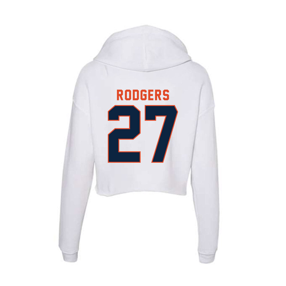 UTSA - NCAA Football : Jakevian Rodgers - Women's Crop Fleece Hoodie-1