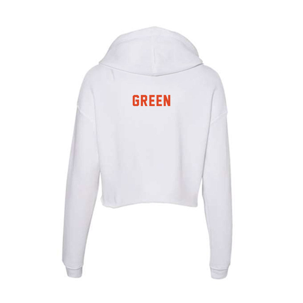 UTSA - NCAA Football : Mykha Green - Women's Crop Fleece Hoodie-1