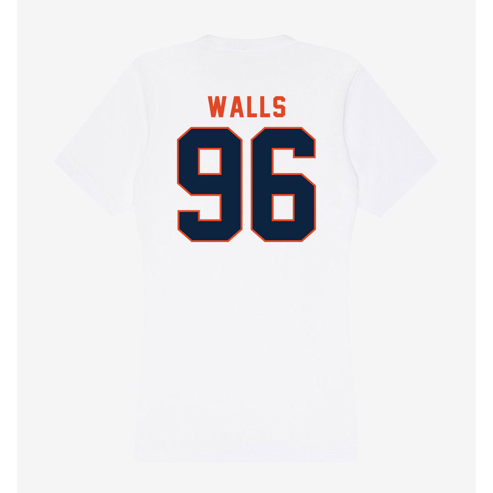 UTSA - NCAA Football : Corey Walls - Women's V-Neck T-Shirt-1