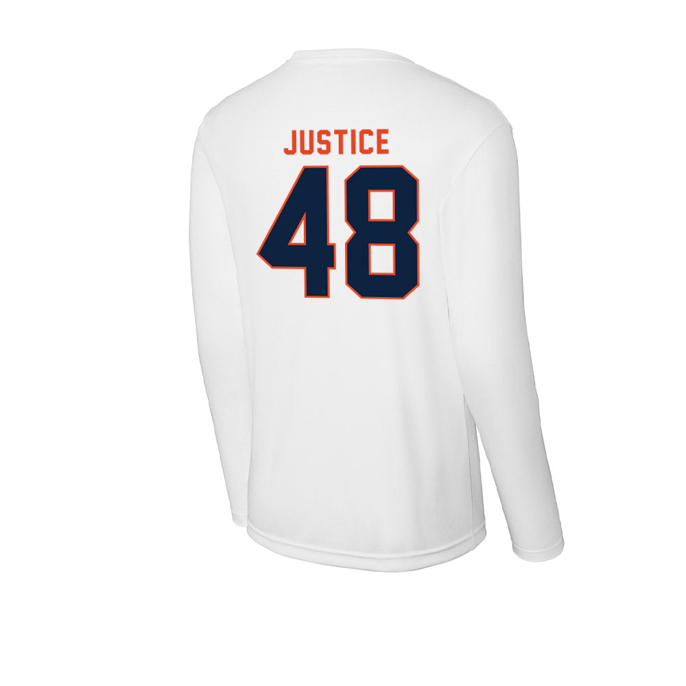 UTSA - NCAA Football : King Justice - Activewear Long Sleeve T-Shirt-1