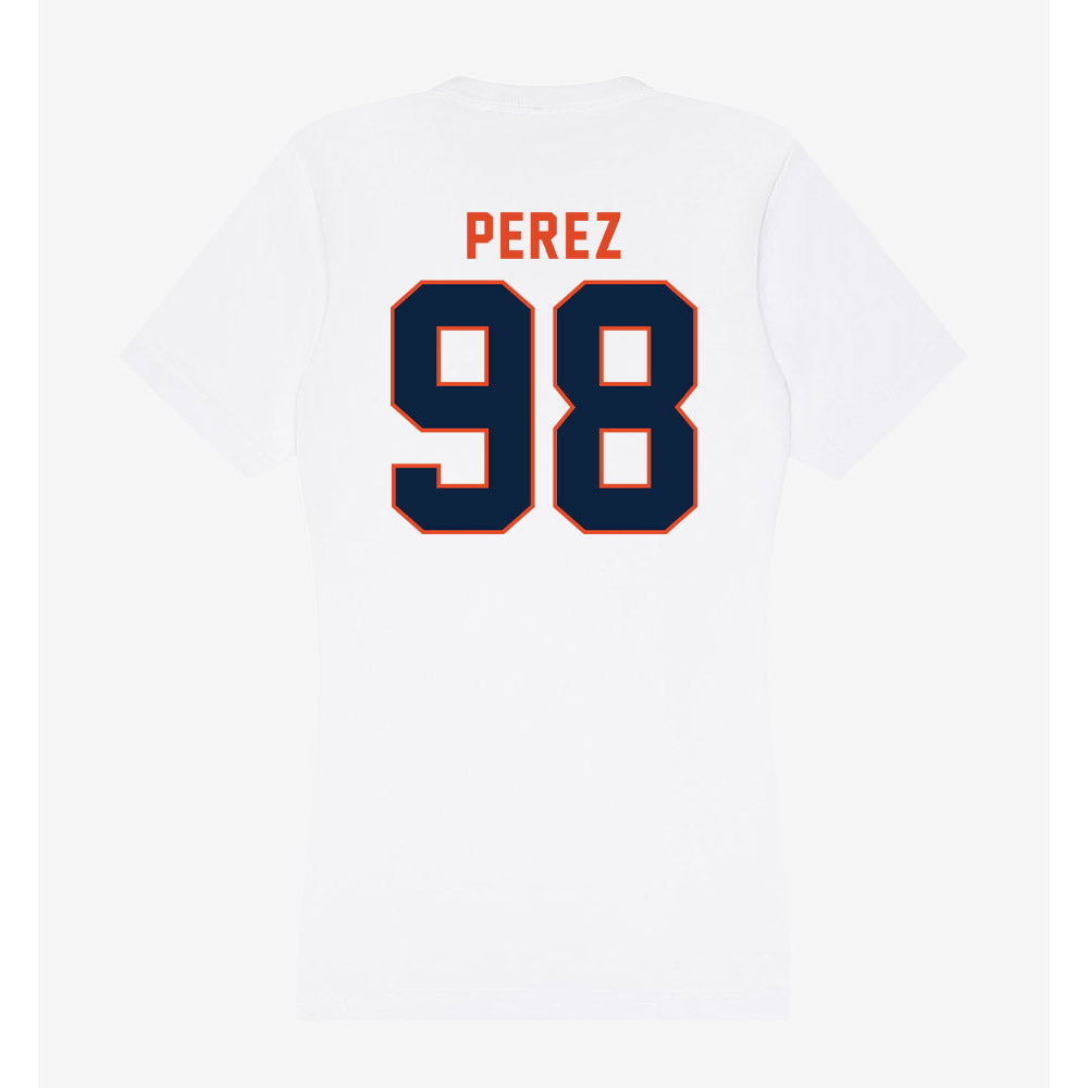 UTSA - NCAA Football : Jesse Perez - Women's V-Neck T-Shirt-1