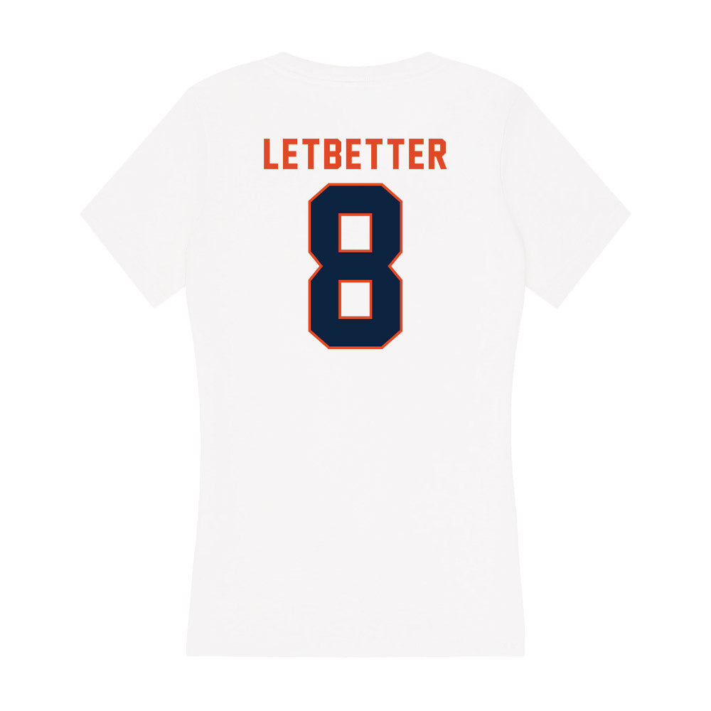 UTSA - NCAA Softball : Caton Letbetter - Women's V-Neck T-Shirt-1