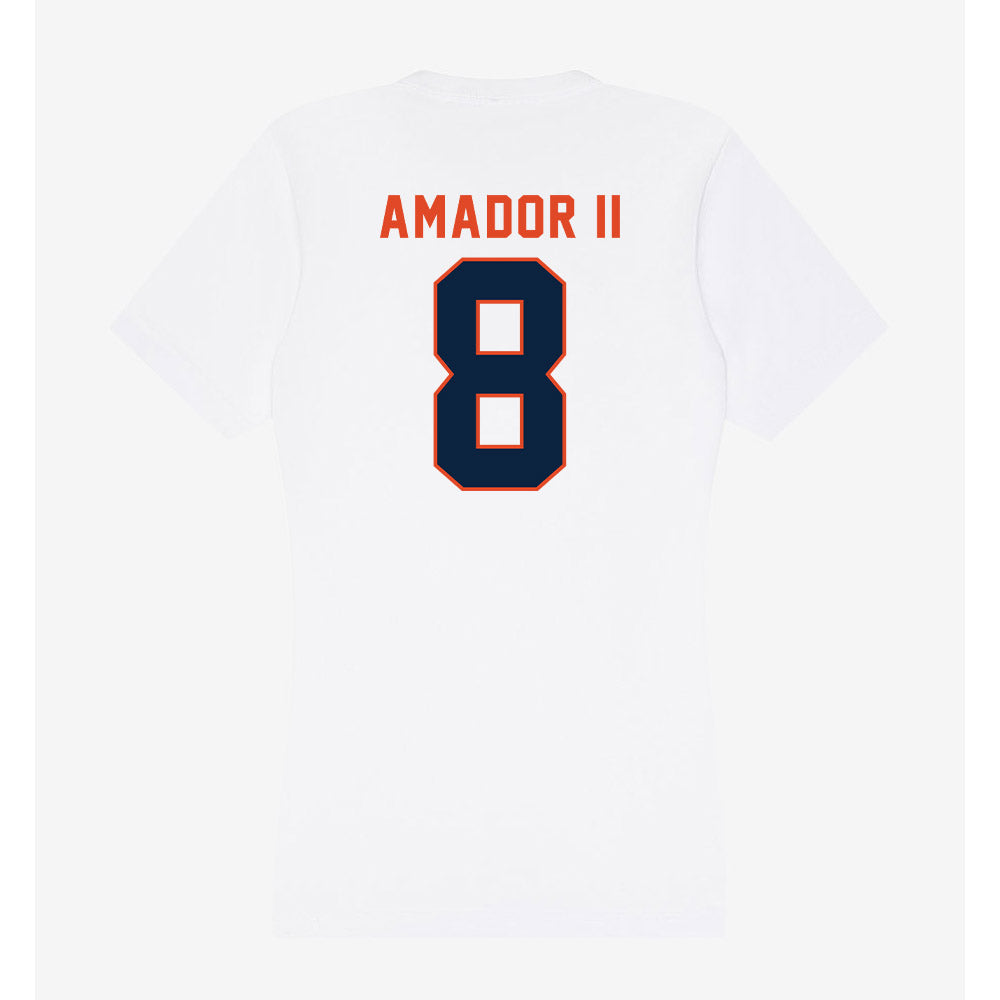 UTSA - NCAA Football : David Amador II - Women's V-Neck T-Shirt-1