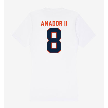UTSA - NCAA Football : David Amador II - Women's V-Neck T-Shirt-1