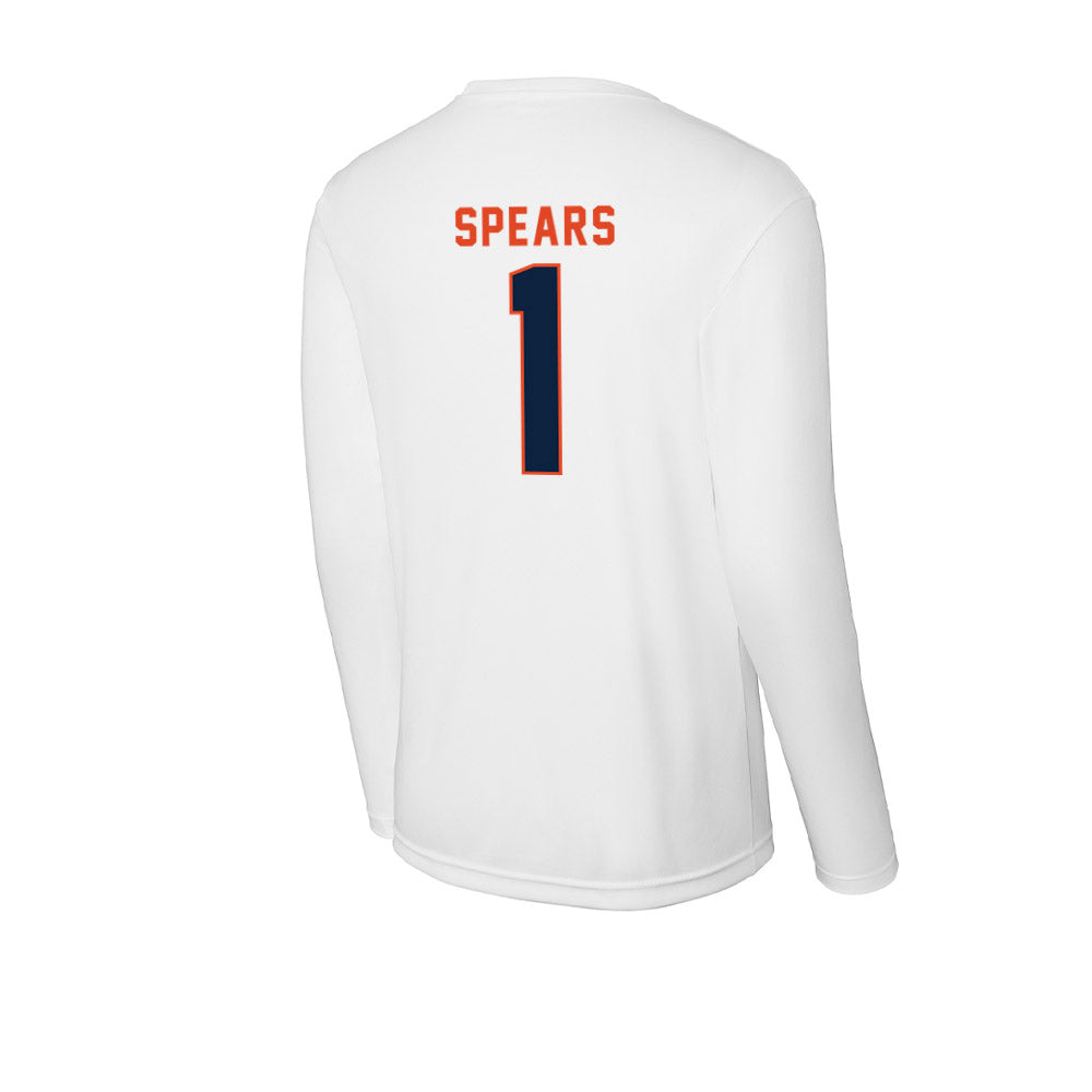 UTSA - NCAA Men's Basketball : Amir Spears - Activewear Long Sleeve T-Shirt-1