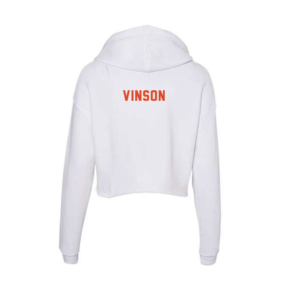 UTSA - NCAA Football : Jamarri Vinson - Women's Crop Fleece Hoodie-1
