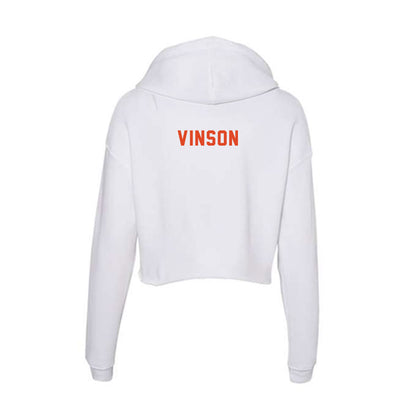 UTSA - NCAA Football : Jamarri Vinson - Women's Crop Fleece Hoodie-1