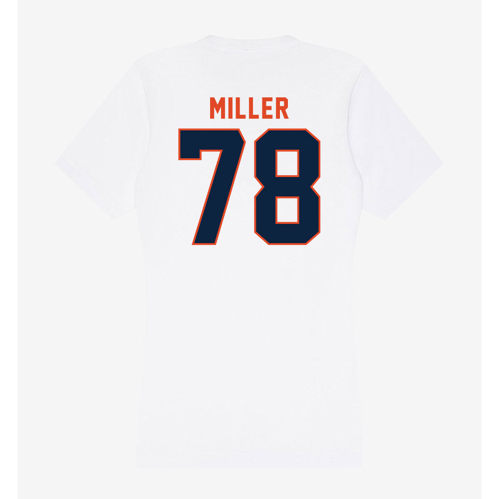 UTSA - NCAA Football : Jonah Miller - Women's V-Neck T-Shirt-1
