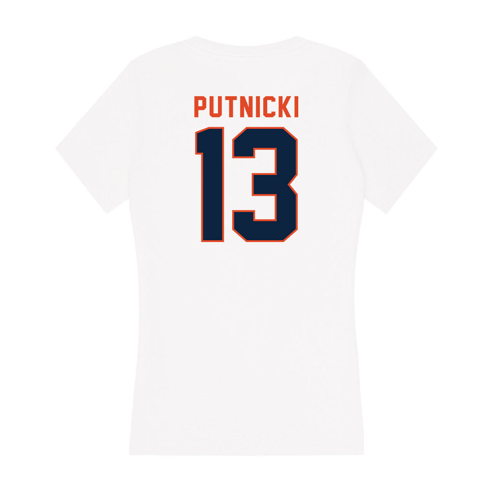 UTSA - NCAA Women's Volleyball : Miranda Putnicki - Women's V-Neck T-Shirt-1