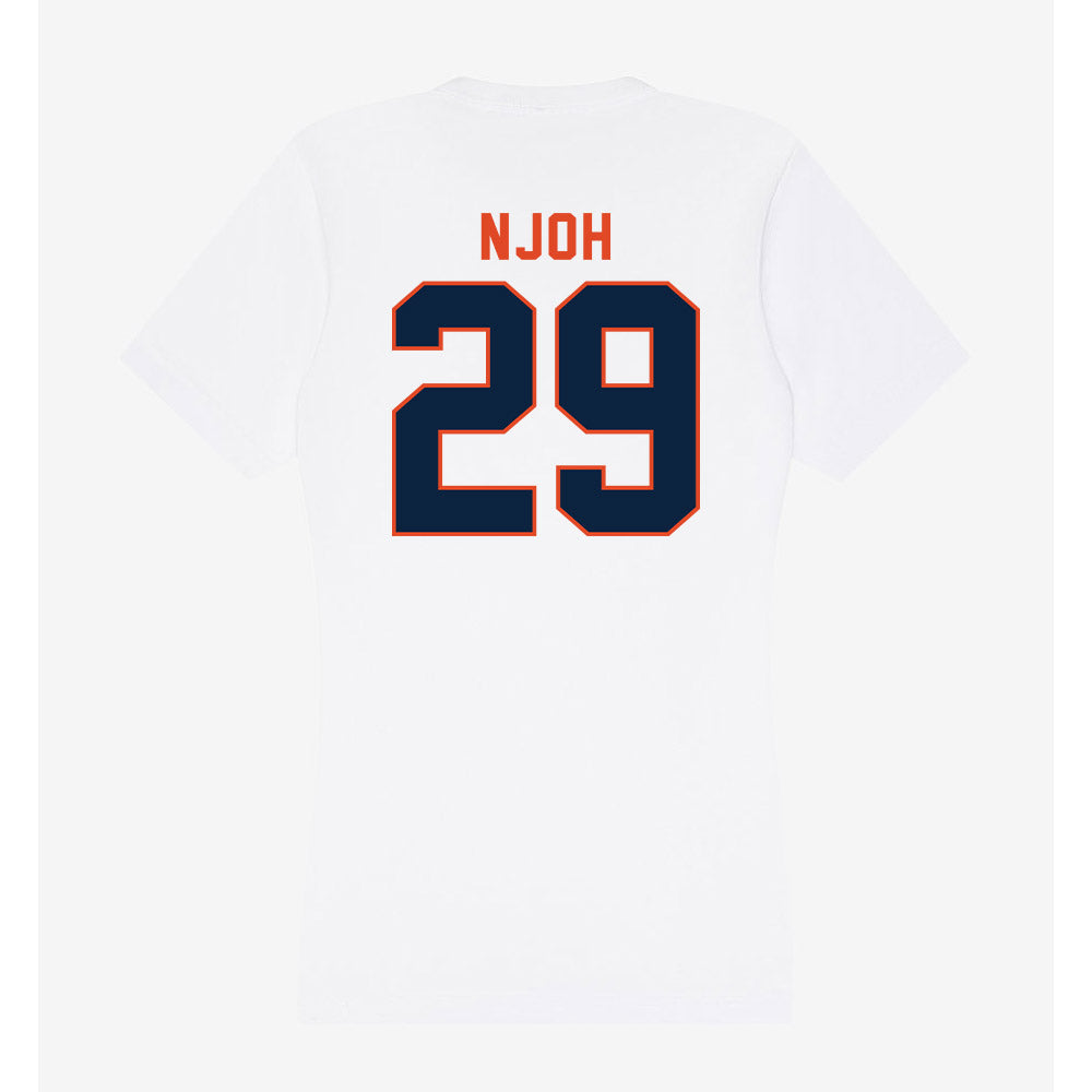 UTSA - NCAA Football : Tangoh Njoh - Women's V-Neck T-Shirt-1