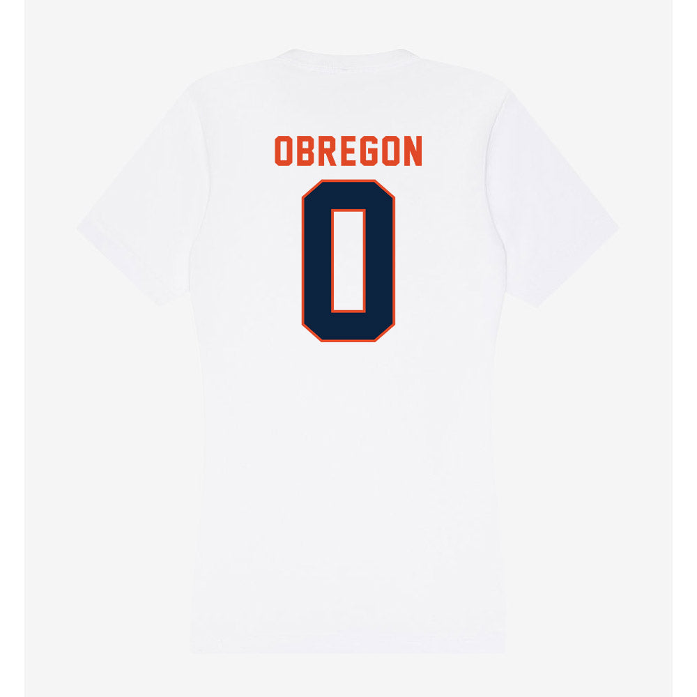 UTSA - NCAA Women's Volleyball : Giada Obregon - Women's V-Neck T-Shirt-1