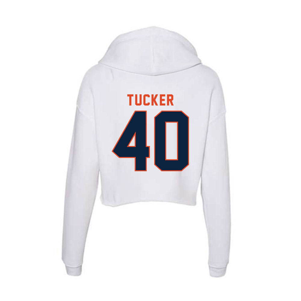 UTSA - NCAA Football : Brandon Tucker - Women's Crop Fleece Hoodie-1