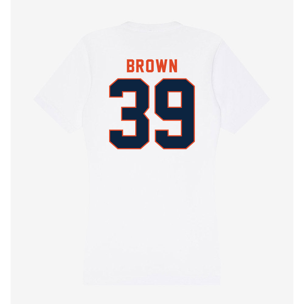 UTSA - NCAA Football : Lawrence Brown - Women's V-Neck T-Shirt-1