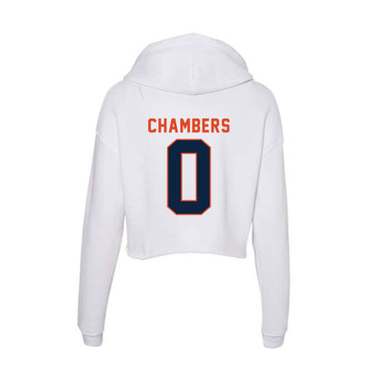 UTSA - NCAA Football : Archie Chambers - Women's Crop Fleece Hoodie-1
