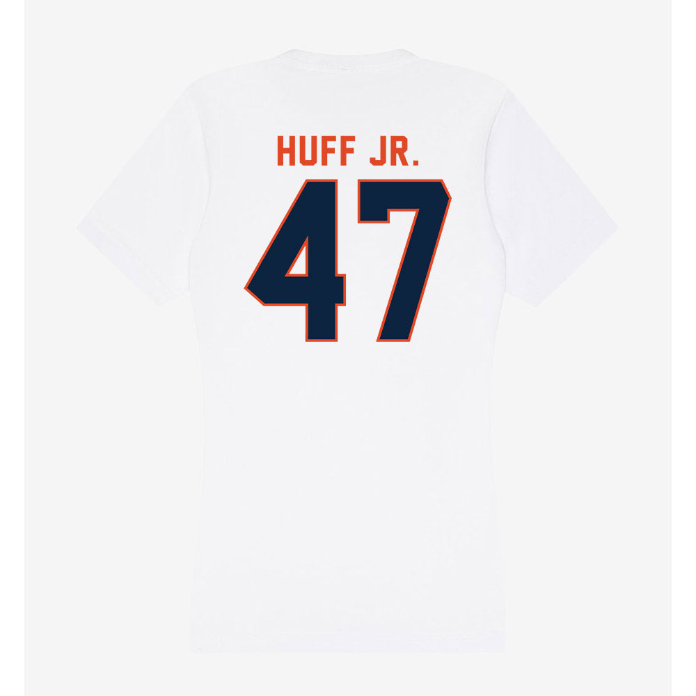 UTSA - NCAA Football : Tim Huff Jr. - Women's V-Neck T-Shirt-1