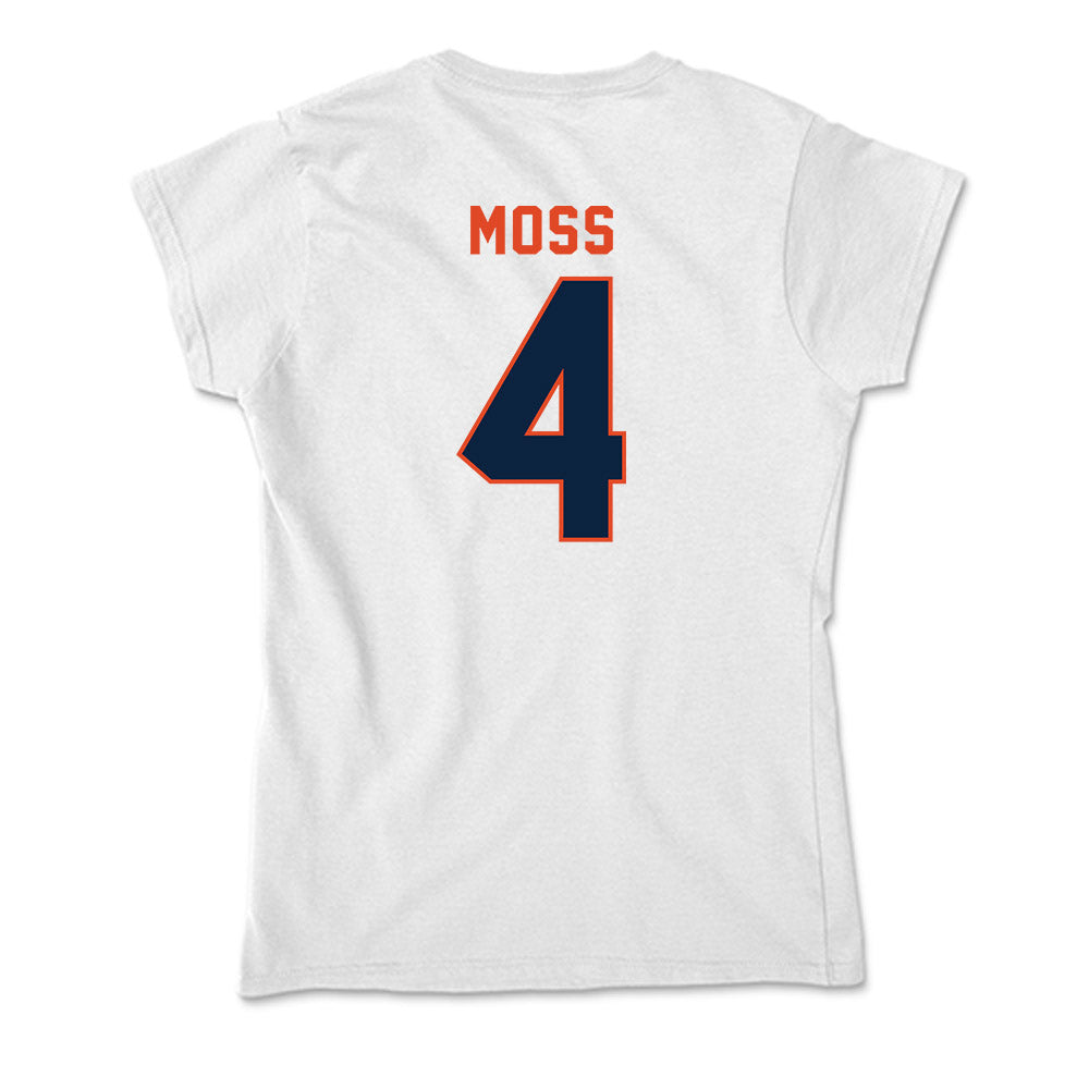 UTSA - NCAA Men's Basketball : Brent Moss - Soft Style Women’s T-Shirt-1