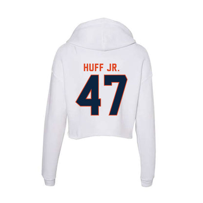 UTSA - NCAA Football : Tim Huff Jr. - Women's Crop Fleece Hoodie-1