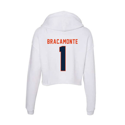 UTSA - NCAA Women's Soccer : Jaelyn Bracamonte - Women's Crop Fleece Hoodie-1