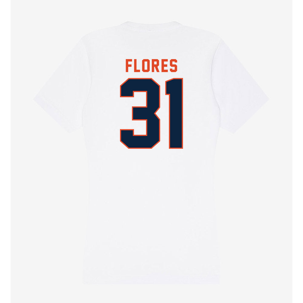 UTSA - NCAA Softball : Aubrey Flores - Women's V-Neck T-Shirt-1