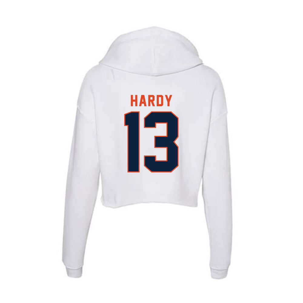 UTSA - NCAA Football : Jamel Hardy - Women's Crop Fleece Hoodie-1