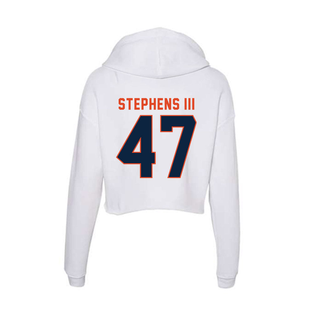 UTSA - NCAA Football : Jon Stephens III - Women's Crop Fleece Hoodie-1