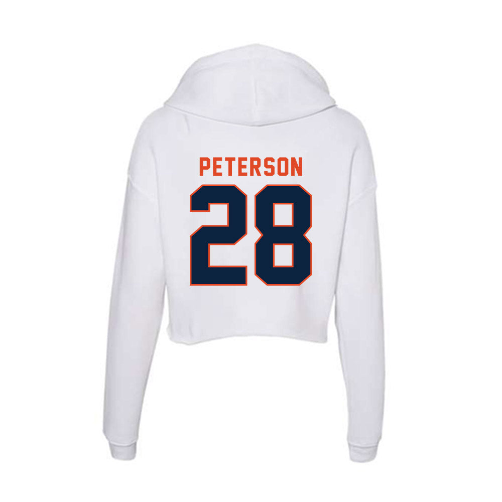UTSA - NCAA Football : A'Marion Peterson - Women's Crop Fleece Hoodie-1
