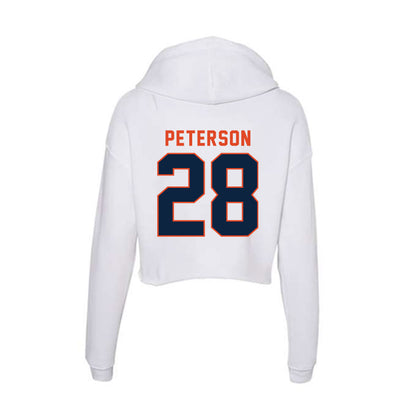 UTSA - NCAA Football : A'Marion Peterson - Women's Crop Fleece Hoodie-1