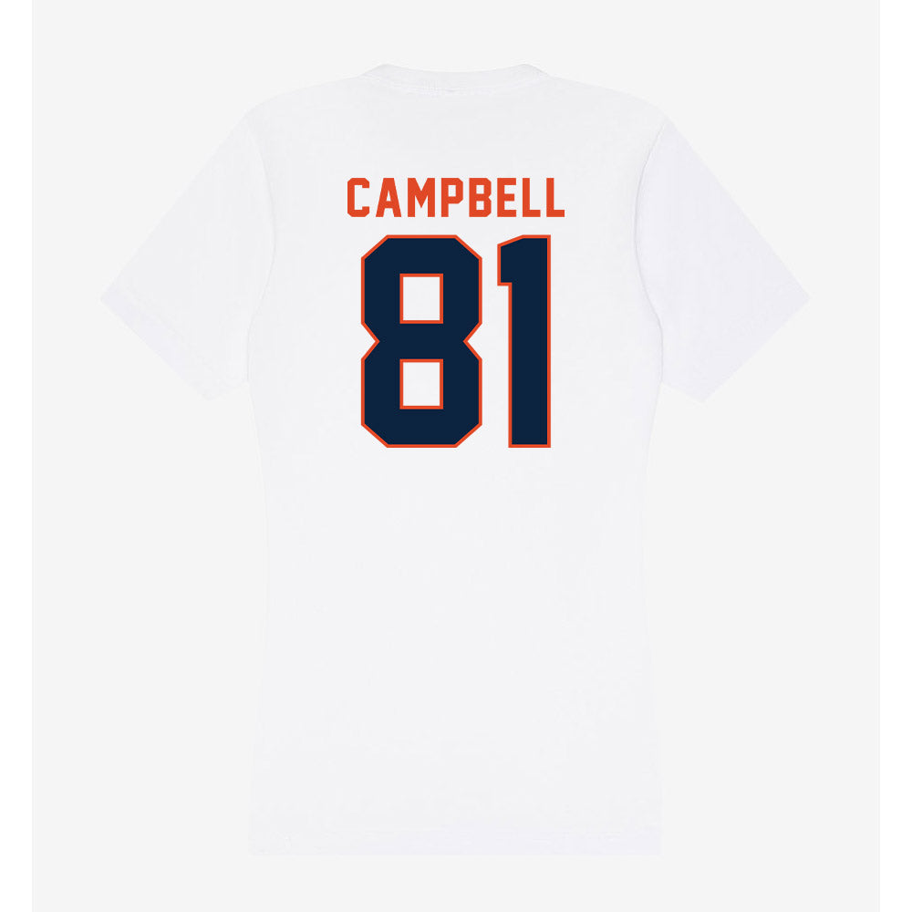 UTSA - NCAA Football : Miles Campbell - Women's V-Neck T-Shirt-1