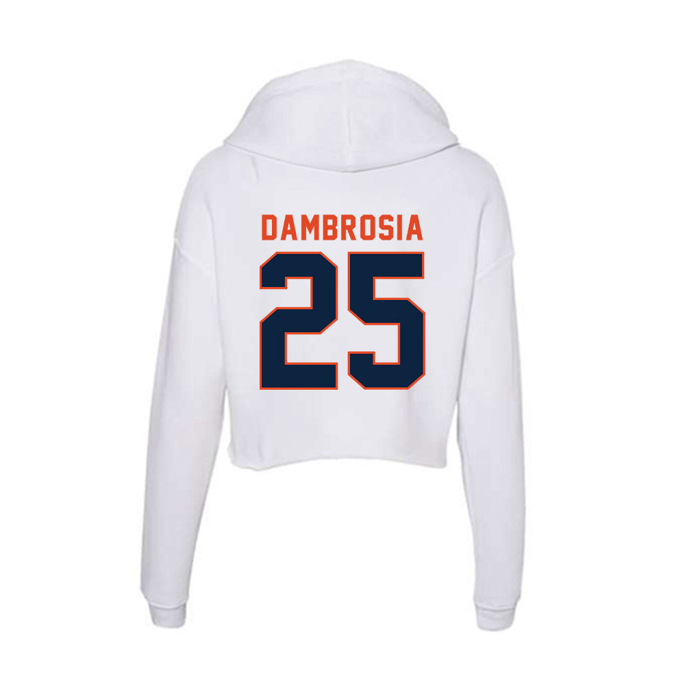 UTSA - NCAA Women's Soccer : Olivia DAmbrosia - Women's Crop Fleece Hoodie-1