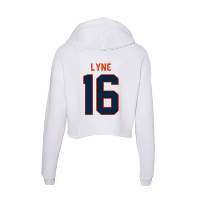 UTSA - NCAA Baseball : Blayne Lyne - Women's Crop Fleece Hoodie-1