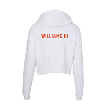 UTSA - NCAA Men's Track & Field : John Williams III - Women's Crop Fleece Hoodie-1