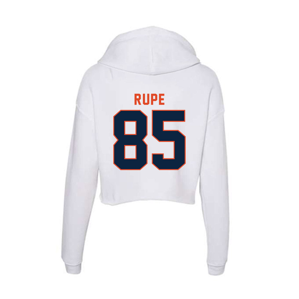 UTSA - NCAA Football : Ty Rupe - Women's Crop Fleece Hoodie-1