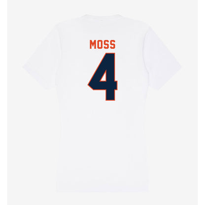 UTSA - NCAA Men's Basketball : Brent Moss - Women's V-Neck T-Shirt-1