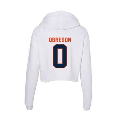 UTSA - NCAA Women's Volleyball : Giada Obregon - Women's Crop Fleece Hoodie-1