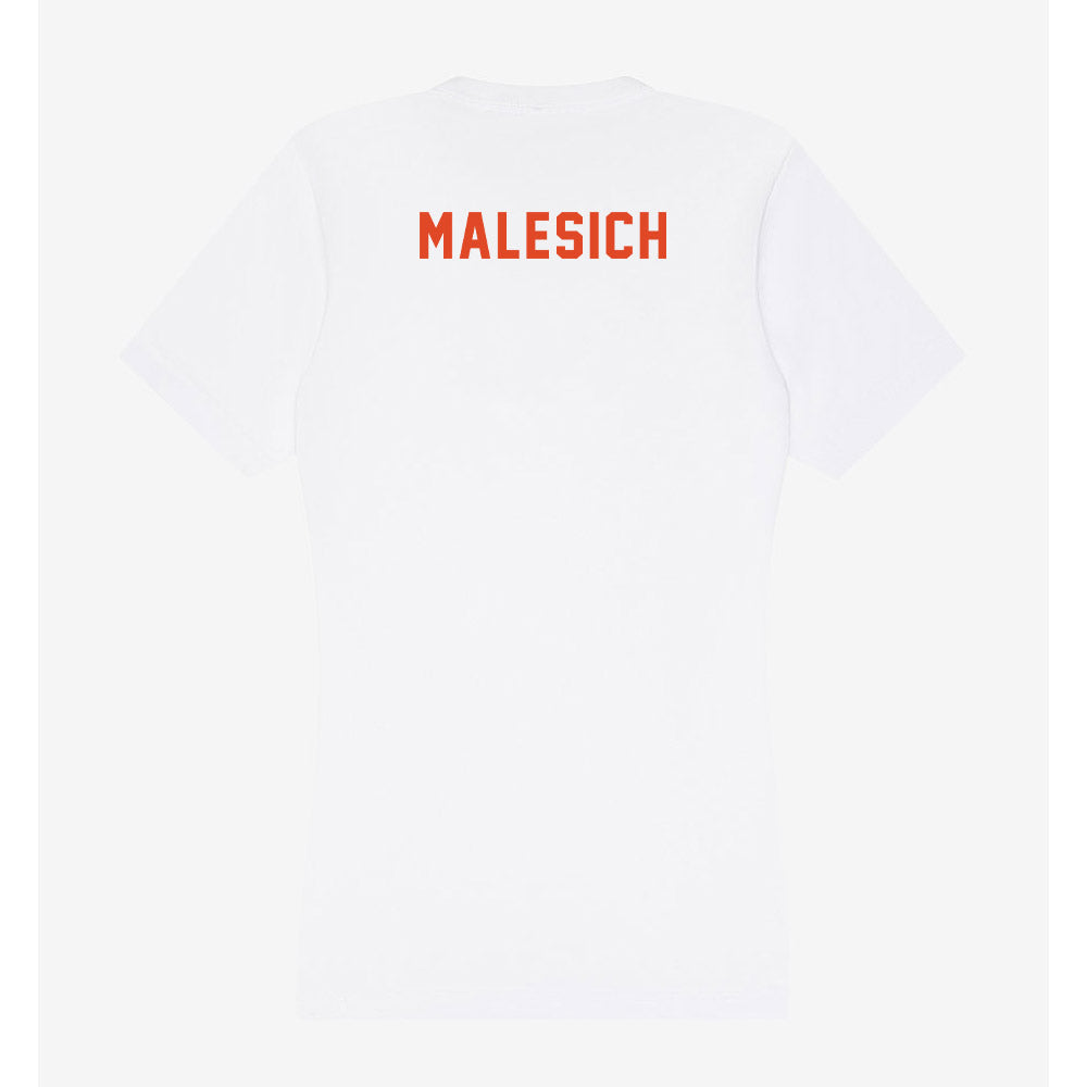 UTSA - NCAA Women's Cross Country : Jadelyn Malesich - Women's V-Neck T-Shirt-1