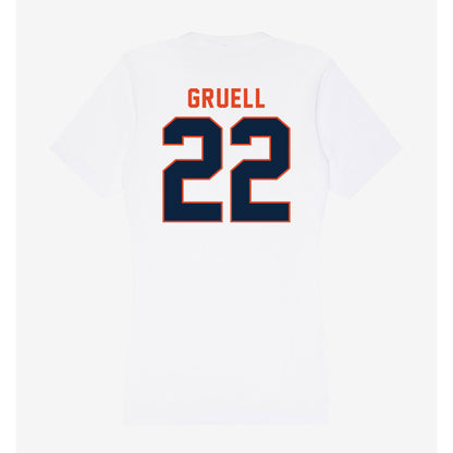 UTSA - NCAA Baseball : Garrett Gruell - Women's V-Neck T-Shirt-1