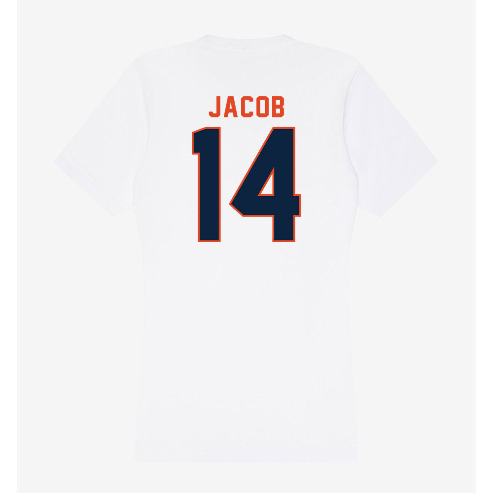 UTSA - NCAA Baseball : Mason Jacob - Women's V-Neck T-Shirt-1