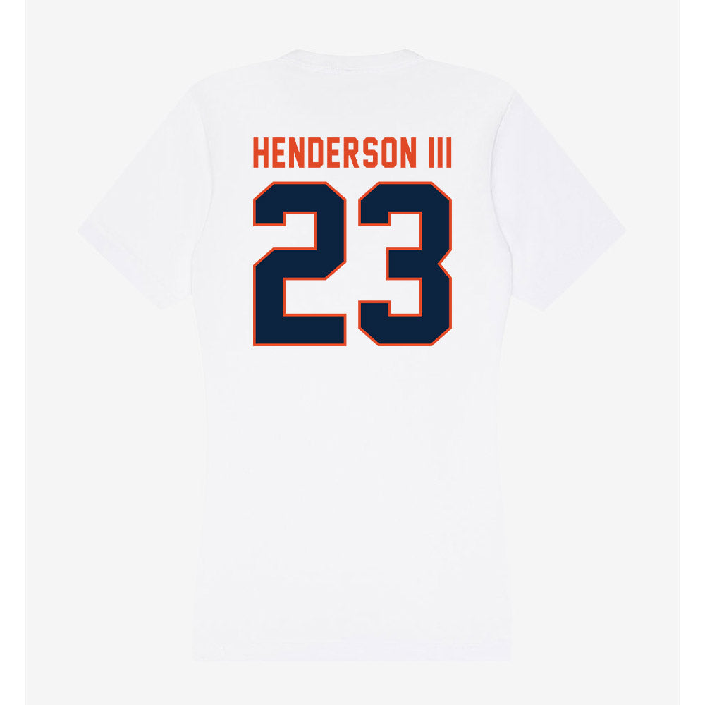 UTSA - NCAA Football : Will Henderson III - Women's V-Neck T-Shirt-1