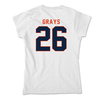 UTSA - NCAA Football : Bryce Grays - Soft Style Women’s T-Shirt-1