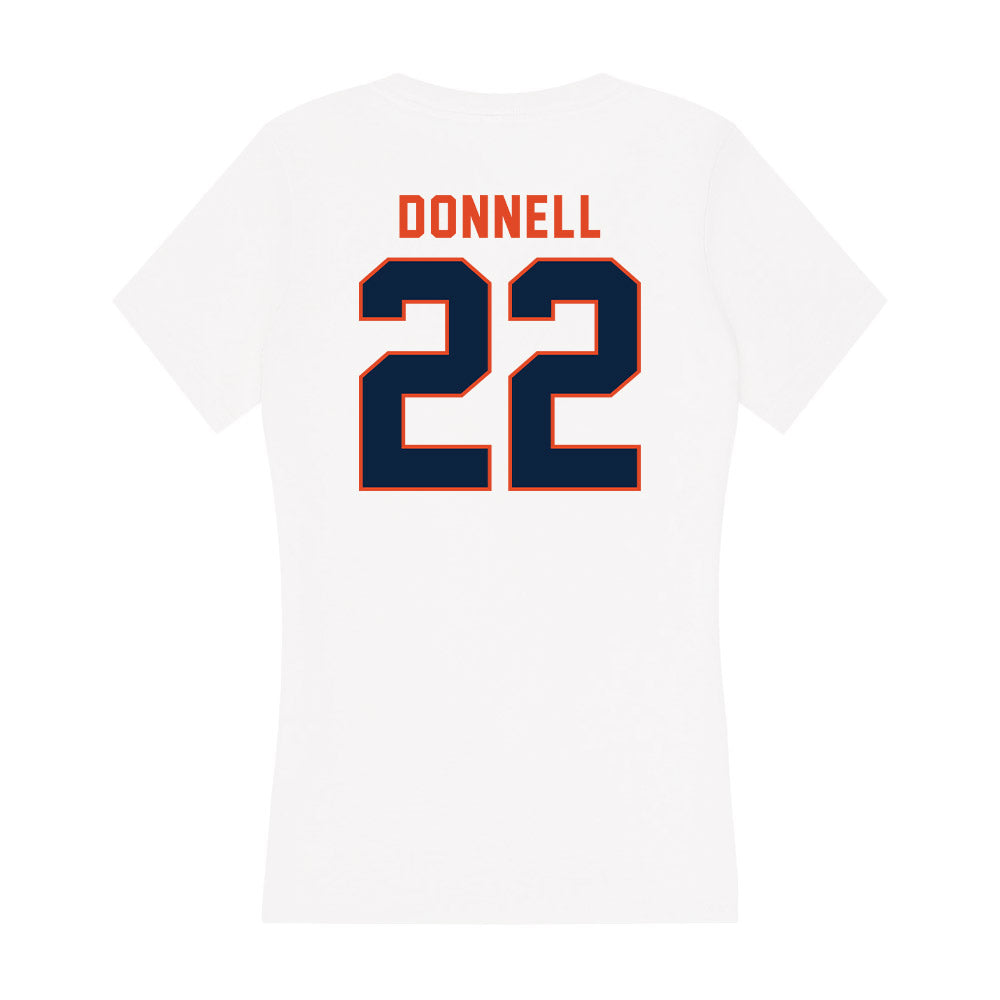 UTSA - NCAA Football : Bryson Donnell - Women's V-Neck T-Shirt-1