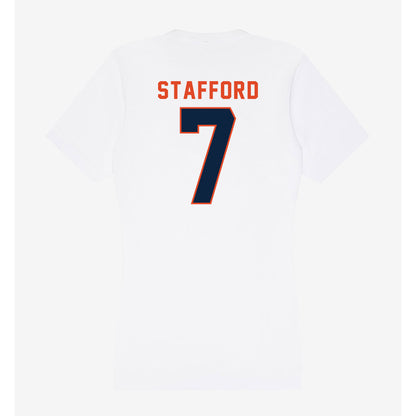 UTSA - NCAA Softball : Demiree Stafford - Women's V-Neck T-Shirt-1