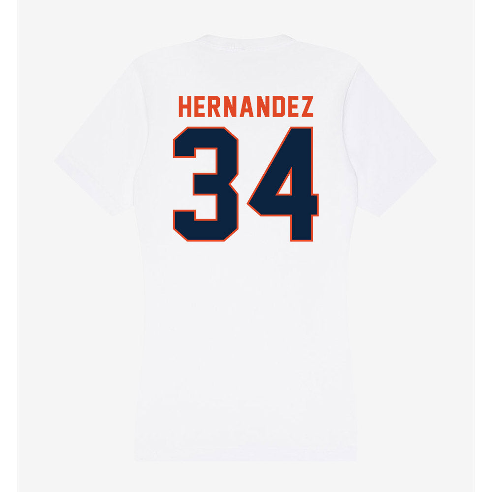 UTSA - NCAA Softball : Arlette Hernandez - Women's V-Neck T-Shirt-1