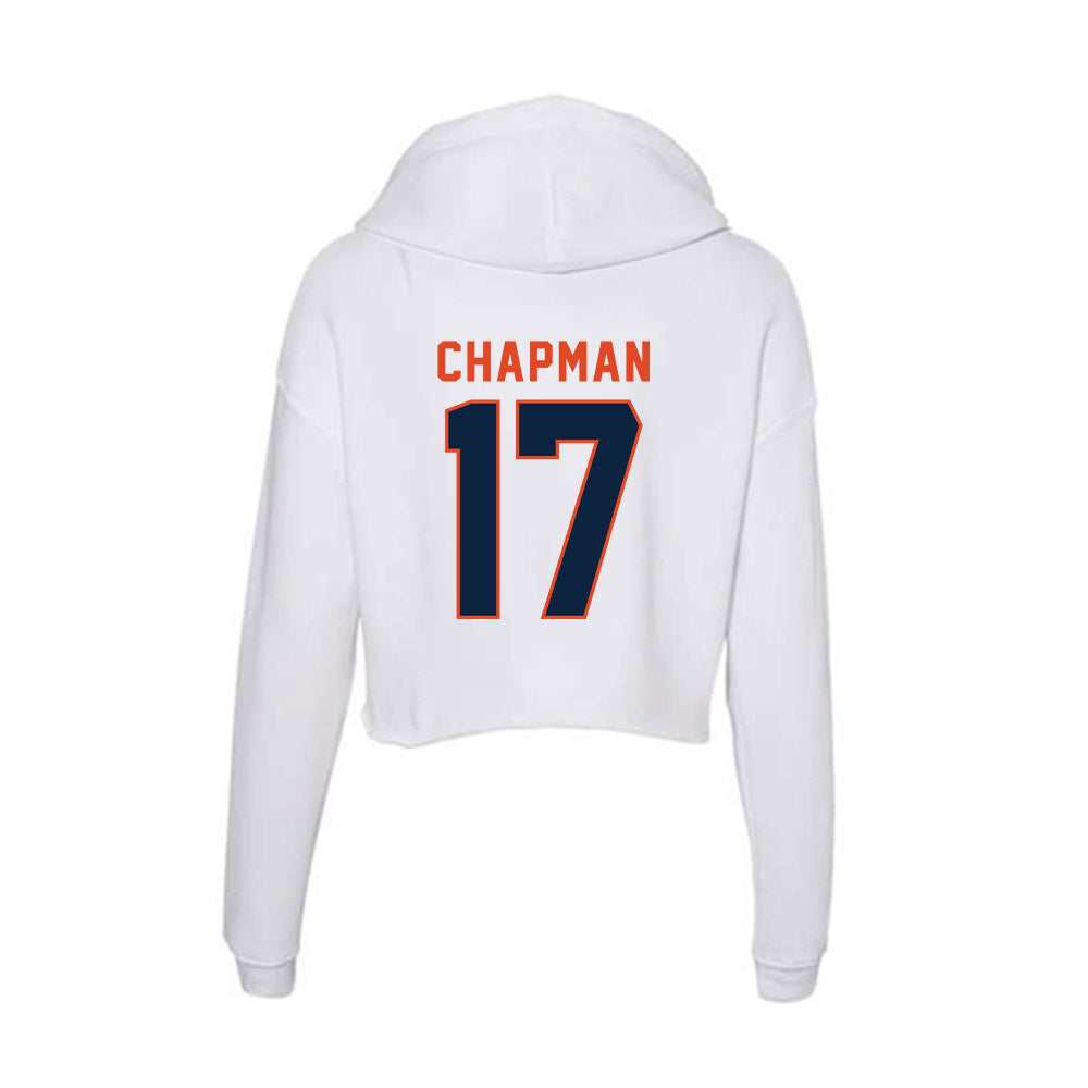 UTSA - NCAA Football : Asaad Chapman - Women's Crop Fleece Hooded Sweatshirt-1
