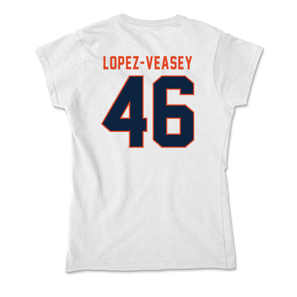 UTSA - NCAA Football : Jacob Lopez-Veasey - Soft Style Women’s T-Shirt-1