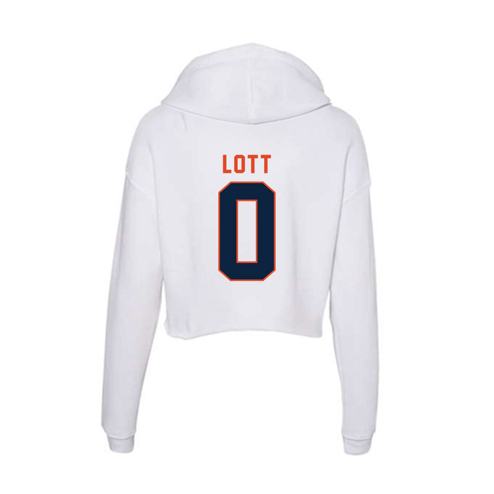 UTSA - NCAA Football : Braeden Lott - Women's Crop Fleece Hoodie-1
