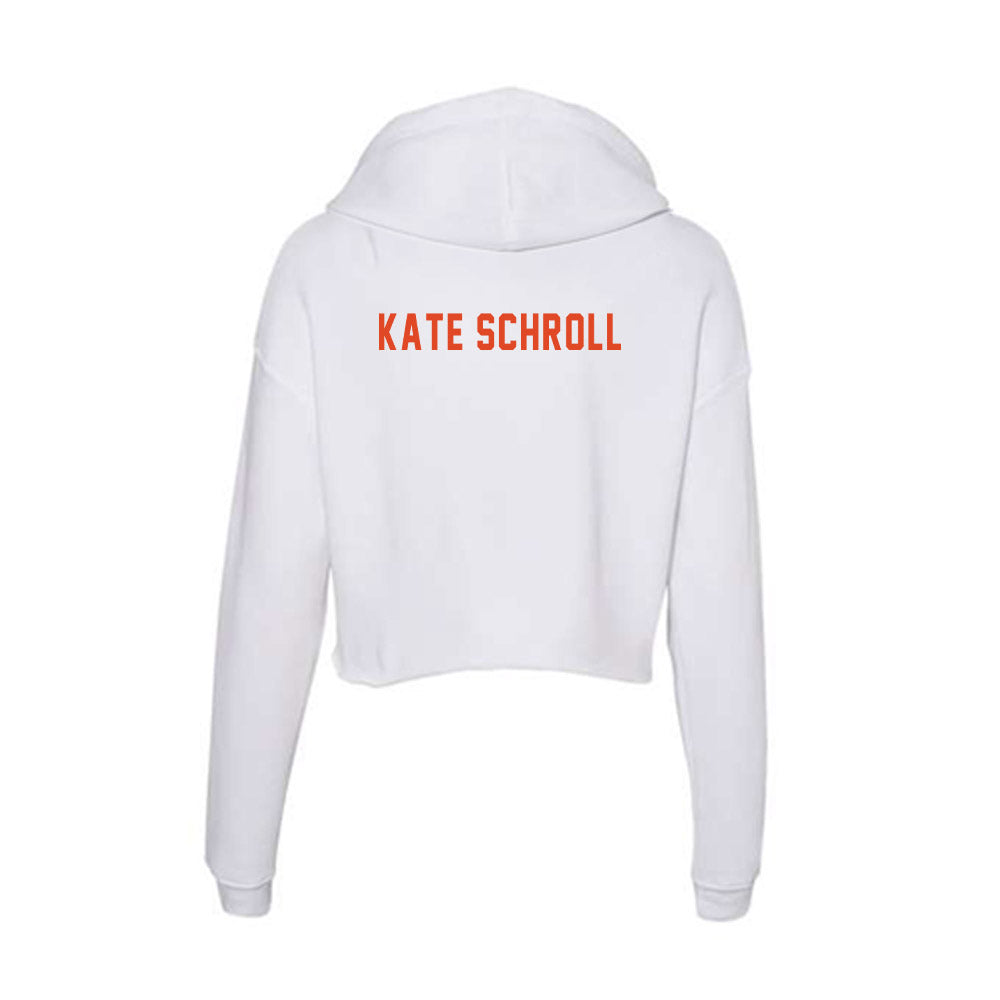 UTSA - NCAA Women's Soccer : Emma Kate Schroll - Women's Crop Fleece Hoodie-1
