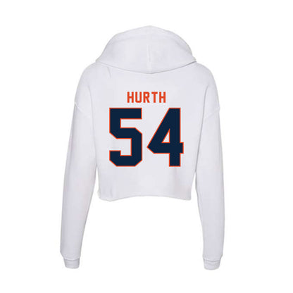 UTSA - NCAA Football : Davion Hurth - Women's Crop Fleece Hoodie-1