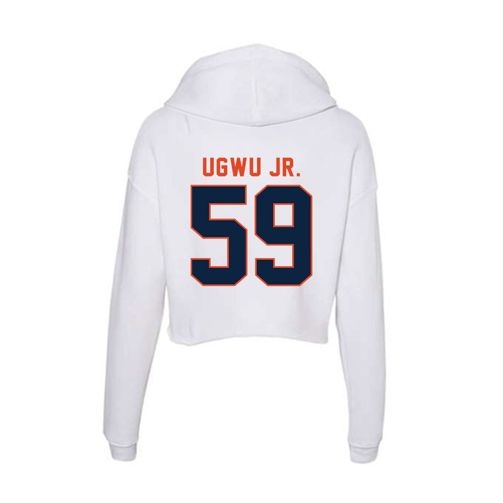 UTSA - NCAA Football : Joseph Ugwu Jr. - Women's Crop Fleece Hoodie-1