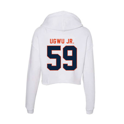 UTSA - NCAA Football : Joseph Ugwu Jr. - Women's Crop Fleece Hoodie-1