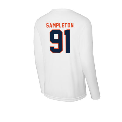 UTSA - NCAA Football : Jusiah Sampleton - Activewear Long Sleeve T-Shirt-1